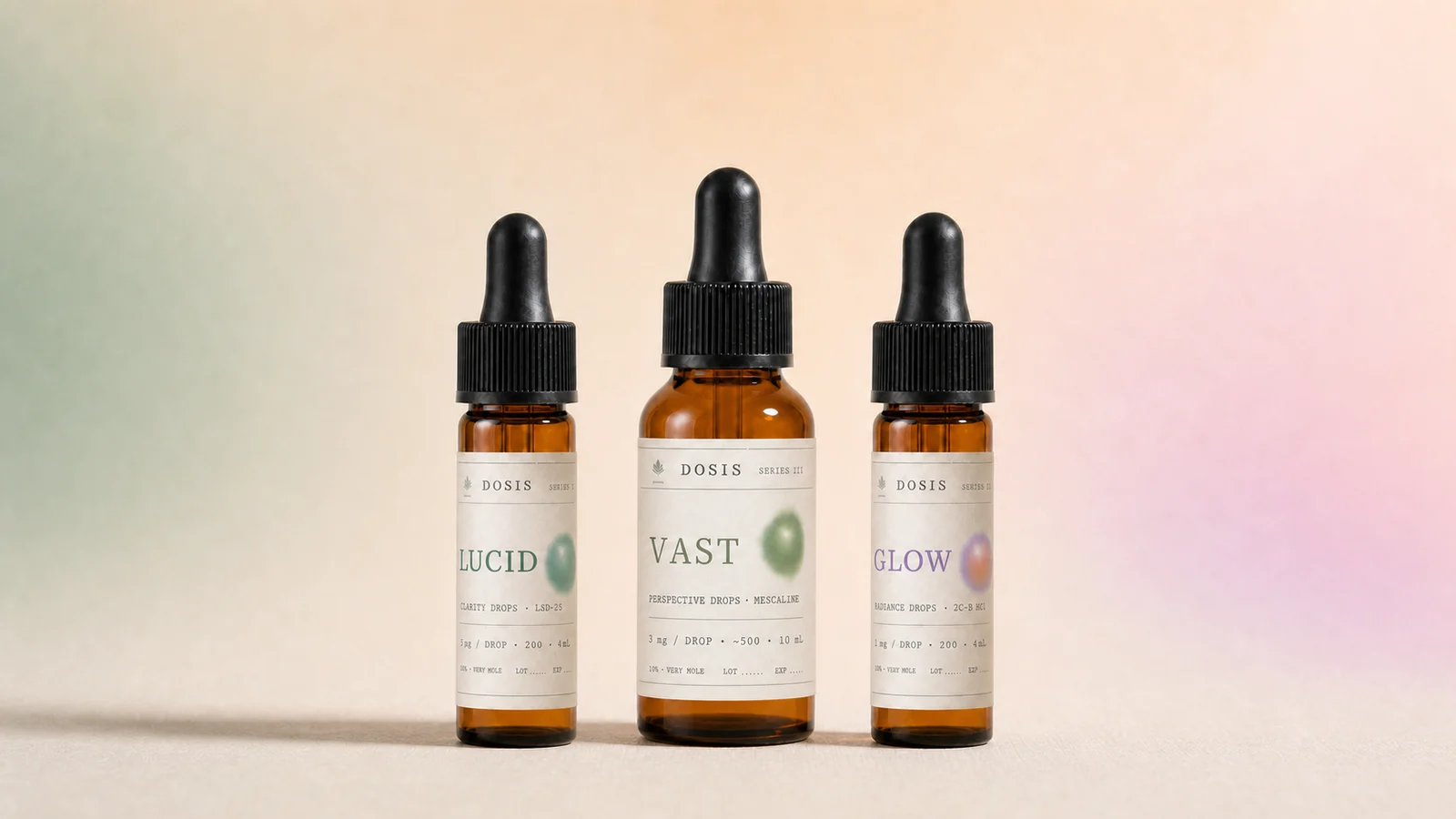 DOSIS LUCID, GLOW, and VAST collection
